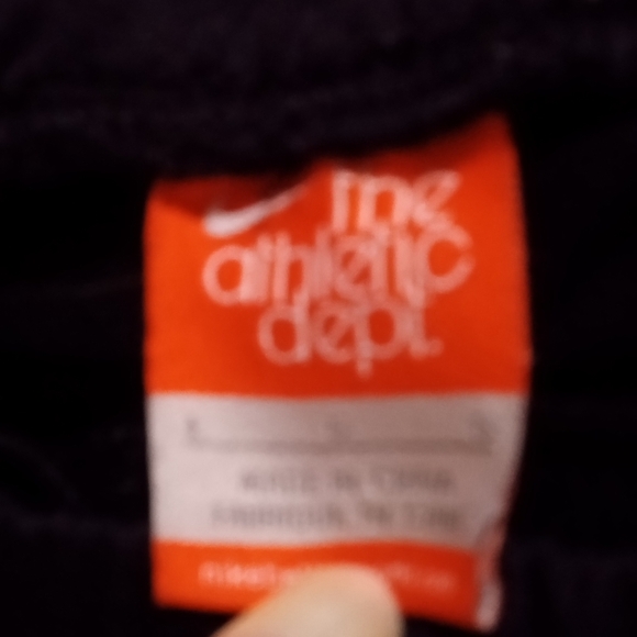 Nike The Athletic Dept. Black Joggers with White Embroidery Logo - Picture 5 of 6